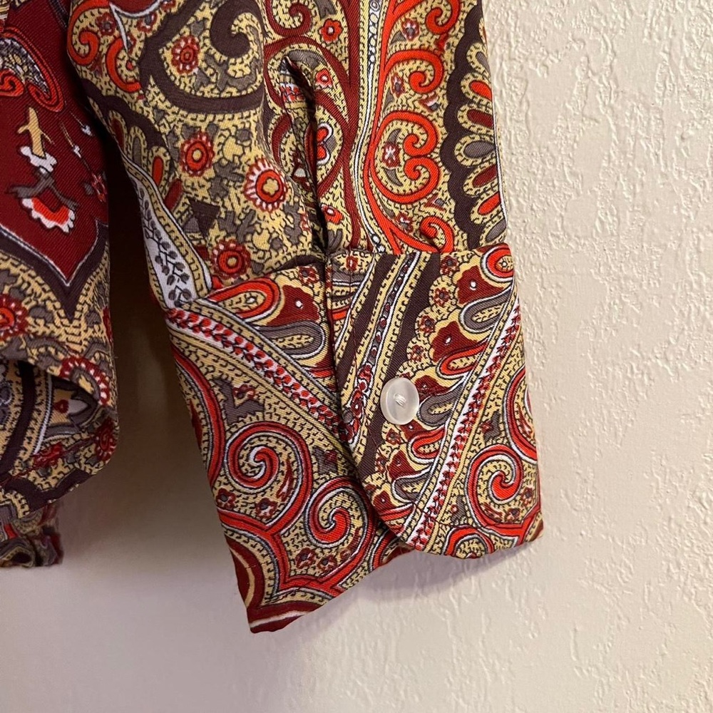 Vintage Paisley Button Down - Picture 7 of 8